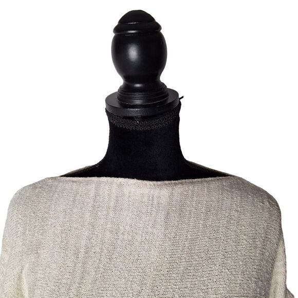 Mango Womens Dropwaist Boatneck Ruffle Sweater Size 4 Small - Picture 3 of 10